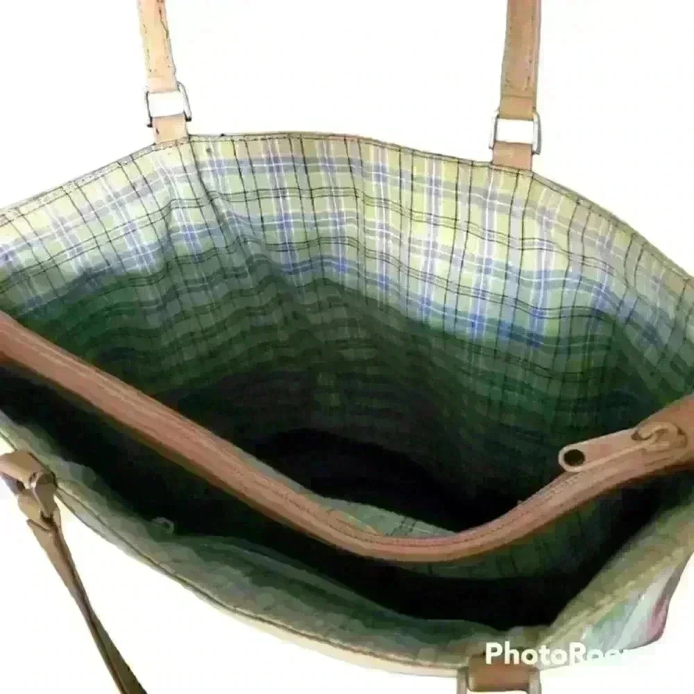 Beaded Decorative Leather strap handbag - Picture 3 of 3